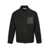Loewe Wool Workwear Jacket In Black