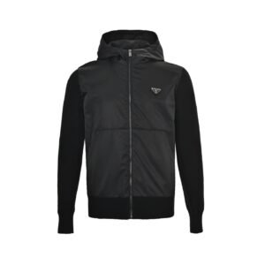 Prada Cashmere and Wool Cardigan Black