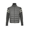 Moncler Padded Wool Zip Up Cardigan