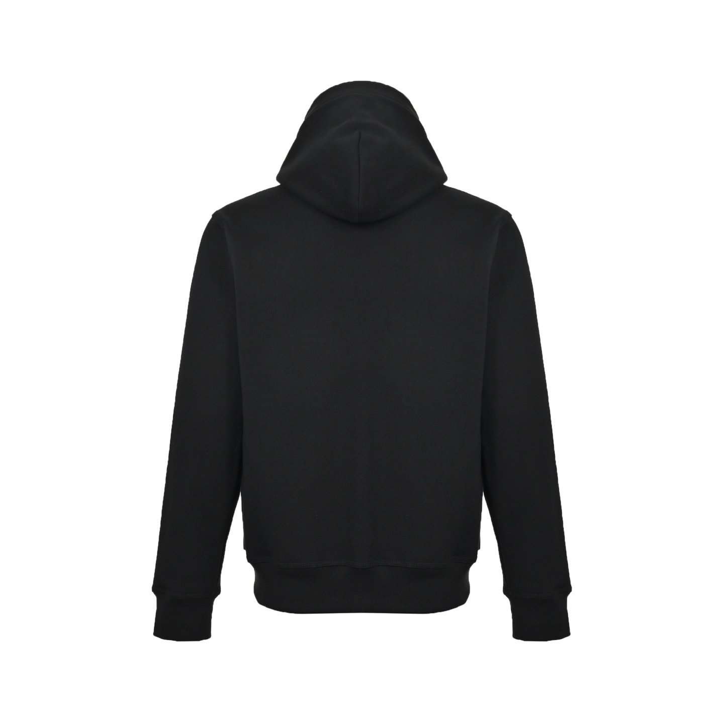 Burberry “Check” Zippered Hoodie Black - Afbeelding 3