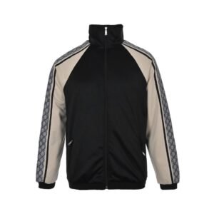 Gucci Stitched Retro Jacket Black