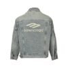 Balenciaga 3B Sports Oversize Vintage Denim Jacket