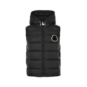 Moncler Vanoise Hooded Bodywarmer Black