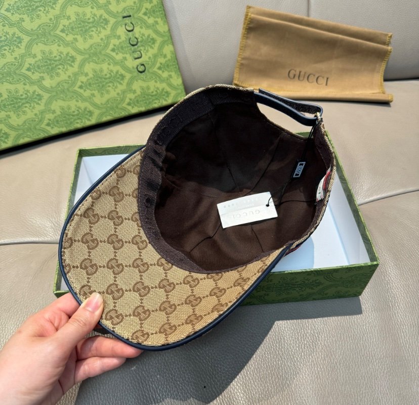 Gucci GG Baseball Cap Limited Edition Red White - Afbeelding 5