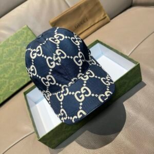 Alternative view of Gucci GG Ripstop Baseball Cap Blue