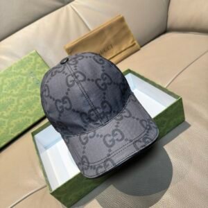 Alternative view of Gucci GG Ripstop Baseball Cap Grey