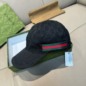 Alternative view of Gucci GG Canvas Baseball Cap Black