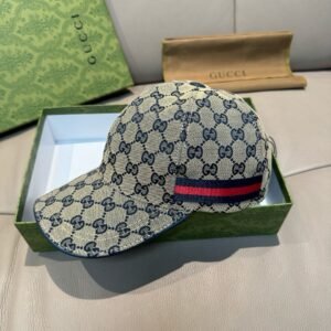 Alternative view of Gucci GG Canvas Baseball Cap Grey