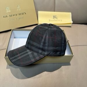 Alternative view of Burberry Check Cap Black