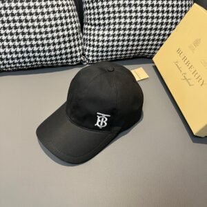 Alternative view of Burberry TB Baseball Cap Black