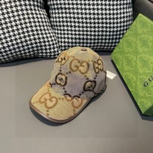 Alternative view of Gucci GG Jumbo Baseball Cap Beige