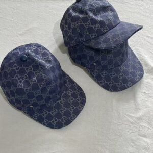 Alternative view of Gucci GG Canvas Baseball Cap Blue White