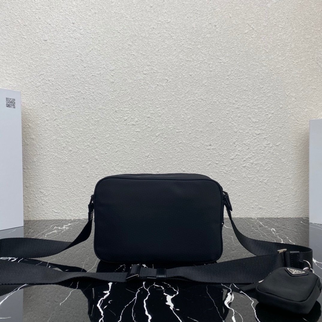 Prada Re-Nylon Shoulder Bag Black - Afbeelding 3