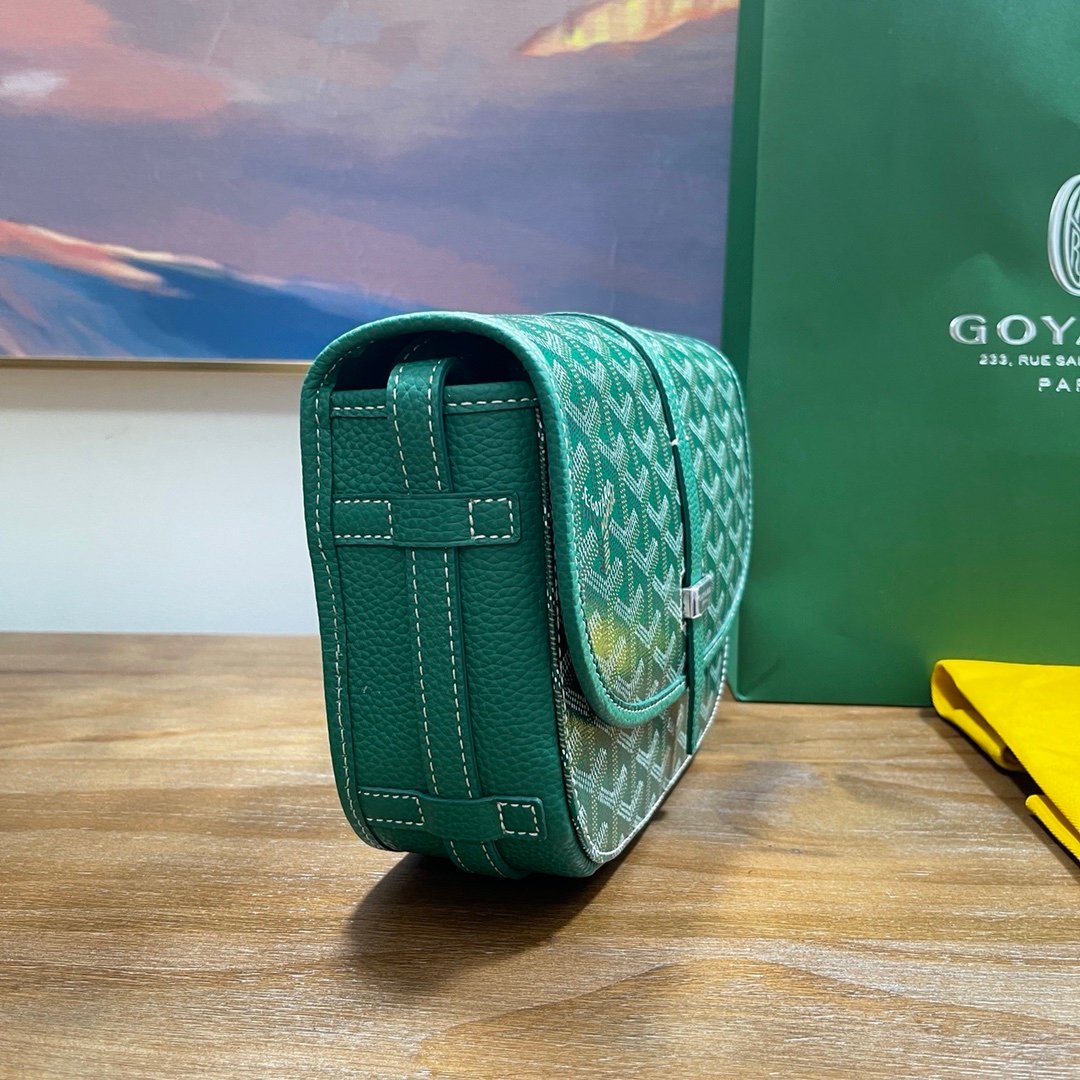 Goyard Belvedere PM Messenger Bag Green - Afbeelding 4