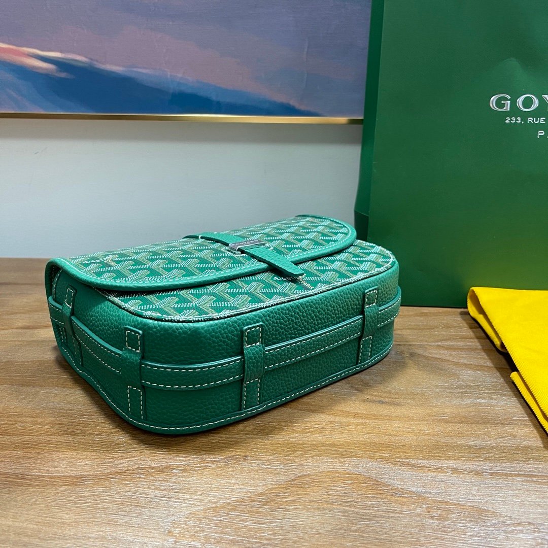 Goyard Belvedere PM Messenger Bag Green - Afbeelding 5