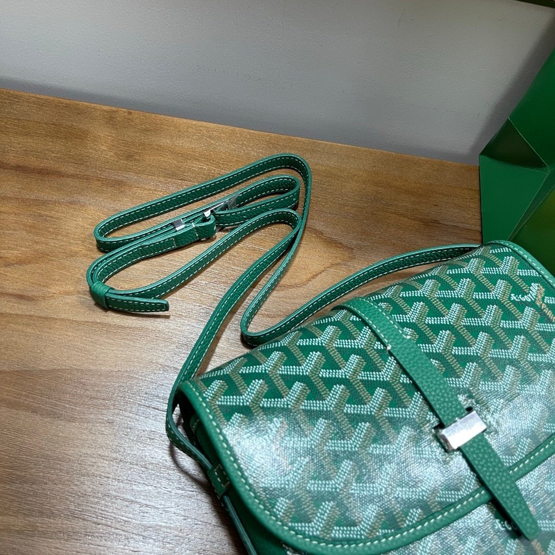 Goyard Belvedere PM Messenger Bag Green - Afbeelding 6