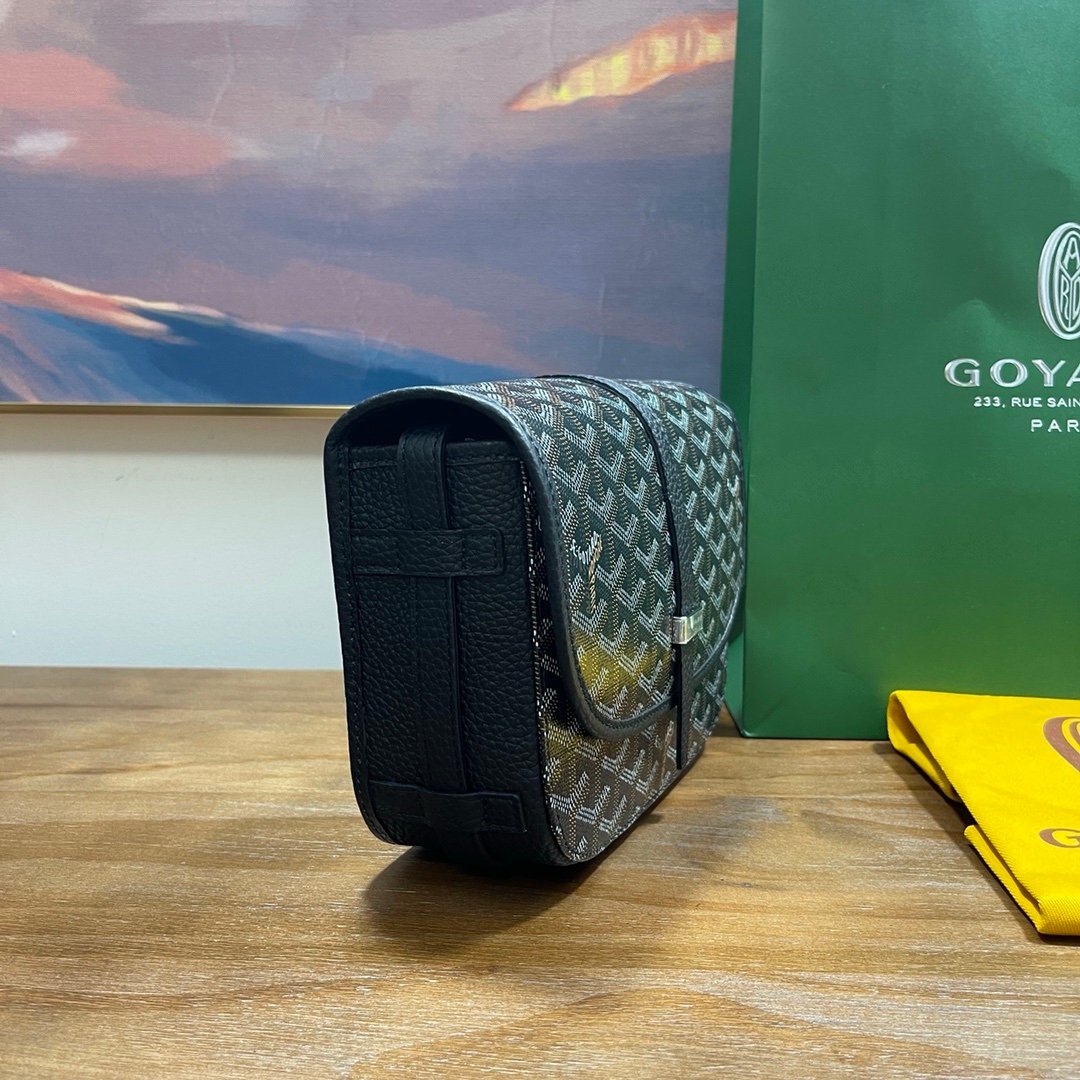 Goyard Belvedere PM Messenger Bag Black - Afbeelding 4