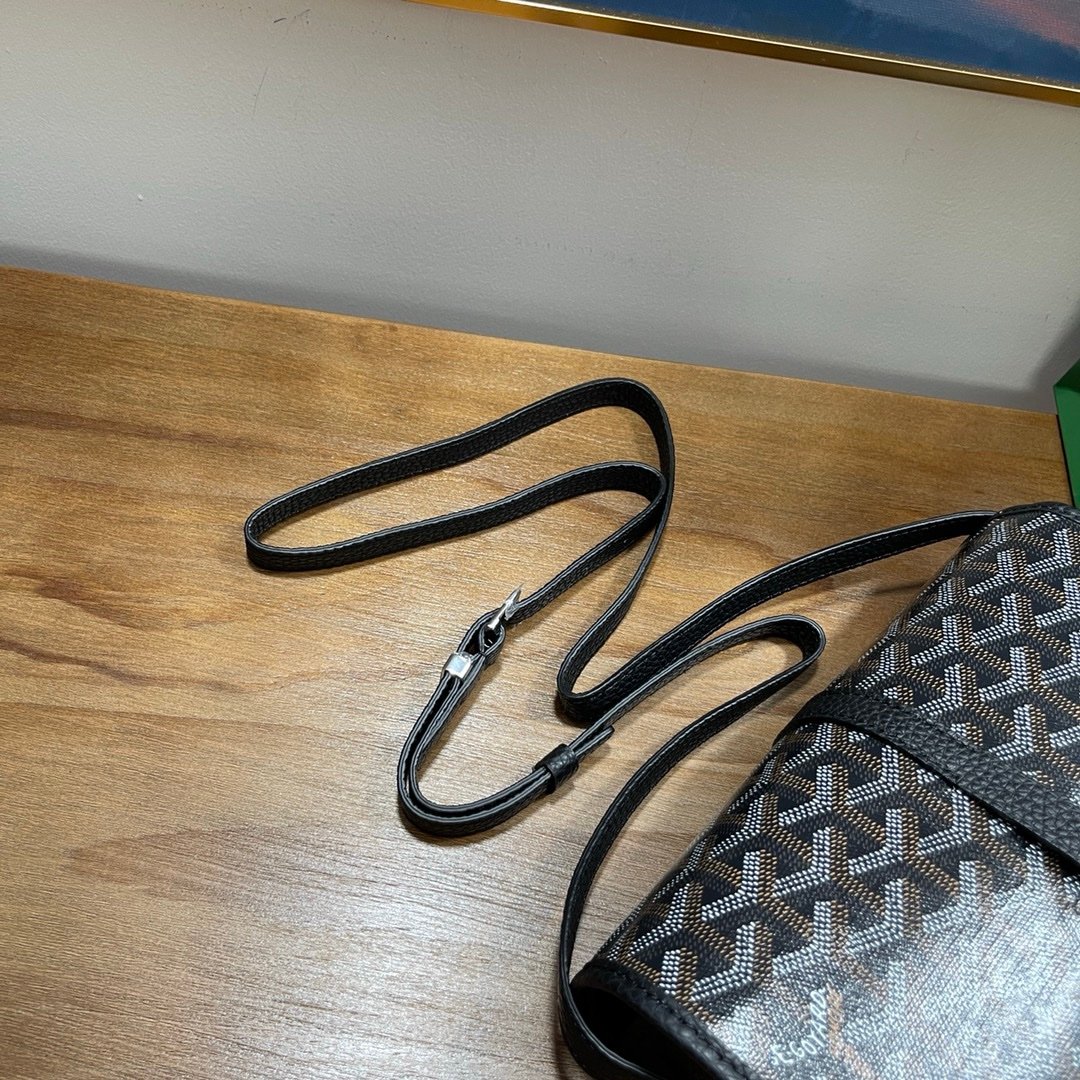 Goyard Belvedere PM Messenger Bag Black - Afbeelding 5