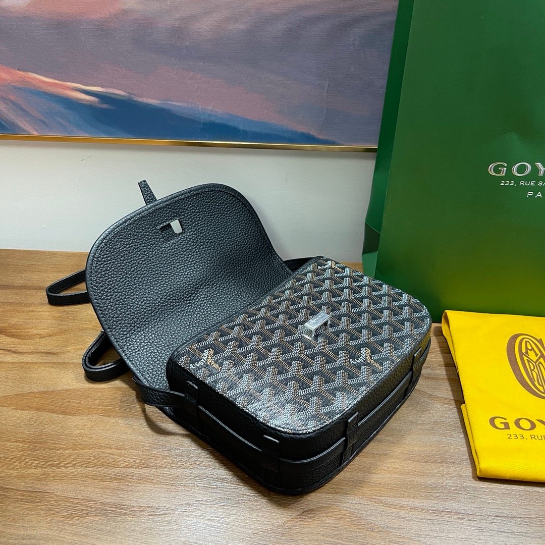 Goyard Belvedere PM Messenger Bag Black - Afbeelding 6