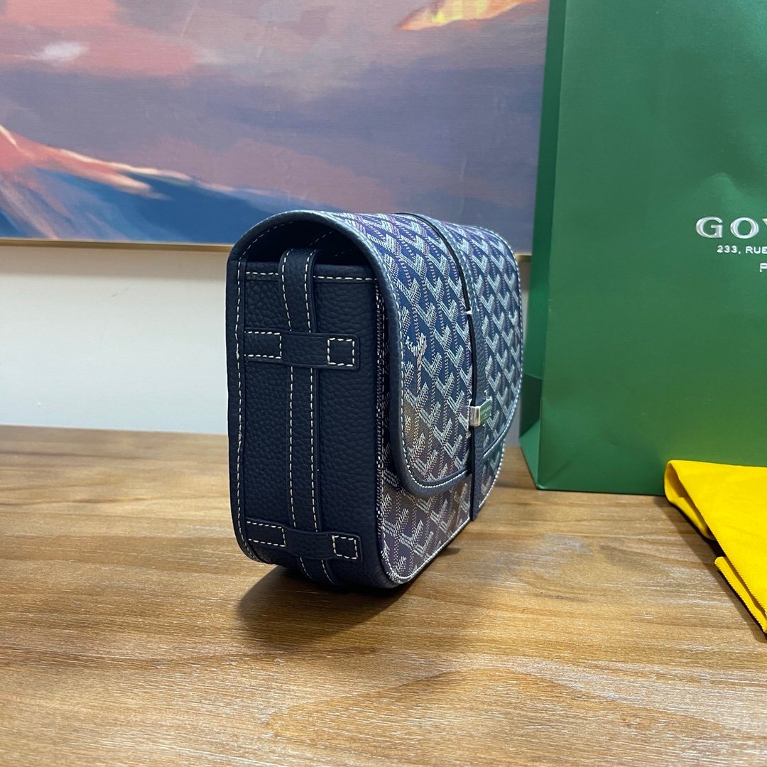 Goyard Belvedere PM Messenger Bag Navy - Afbeelding 4