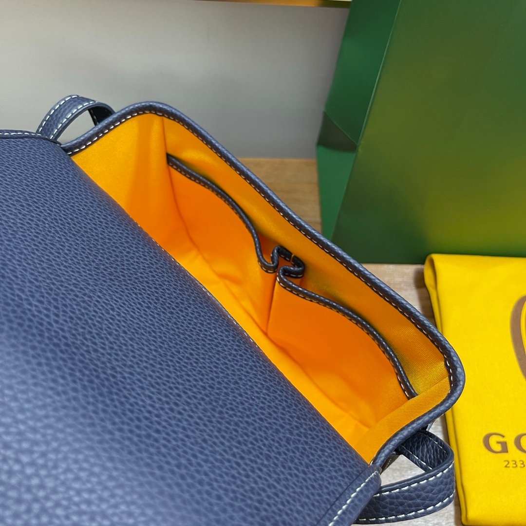 Goyard Belvedere PM Messenger Bag Navy - Afbeelding 8