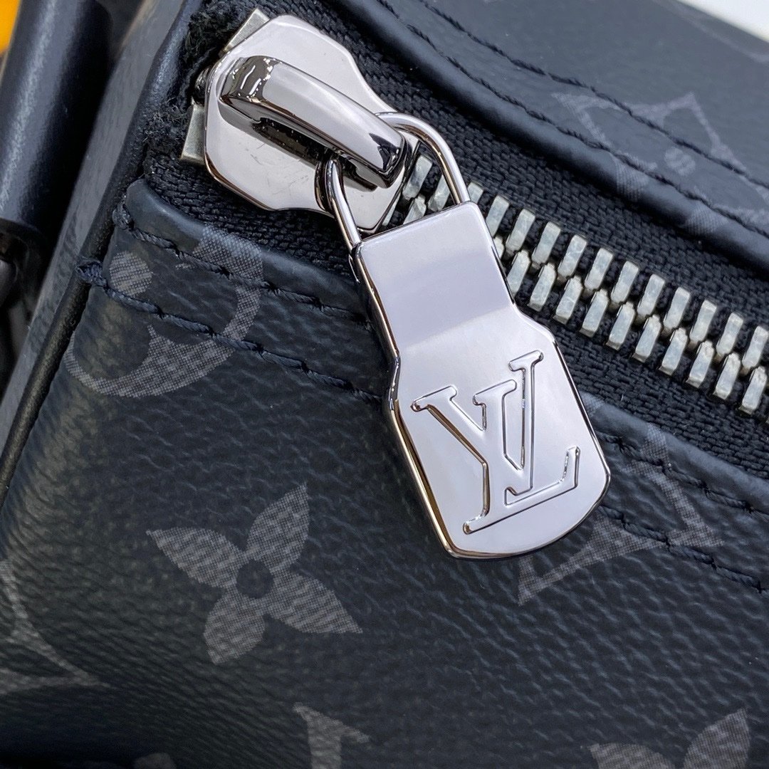 Louis Vuitton Keepall Bandouliere 25 Monogram Eclipse Bag - Afbeelding 6