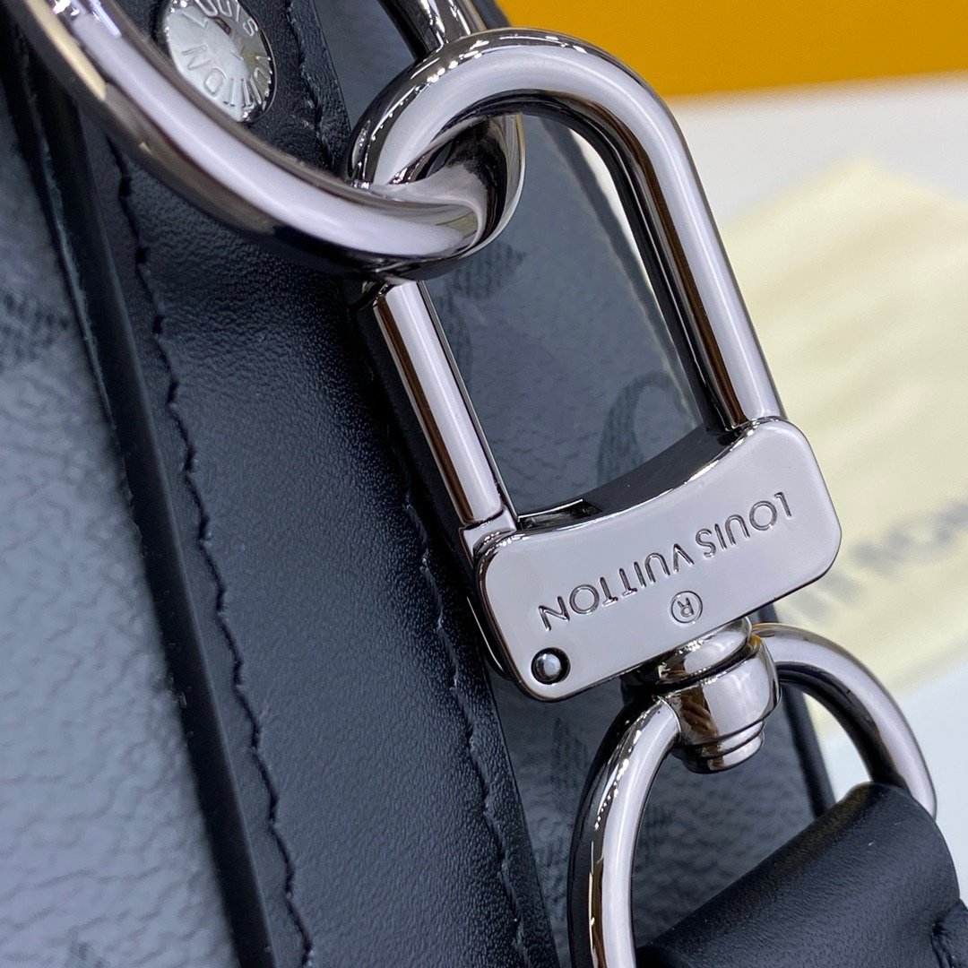 Louis Vuitton Keepall Bandouliere 25 Monogram Eclipse Bag - Afbeelding 7