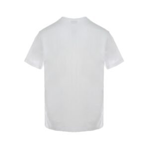 Alternative view of Burberry Location Print Cotton T-Shirt White