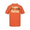 Louis Vuitton Short Sleeved Cotton Crew Neck Orange