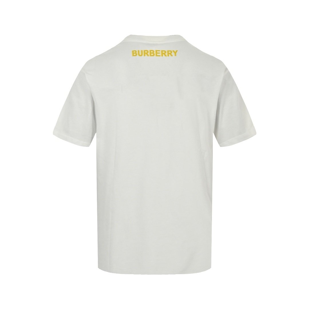Burberry Logo Print T-Shirt Yellow White - Afbeelding 2