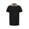 Burberry Cody Check Polo Shirt Black