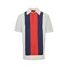 Gucci Terry Knit Polo Shirt White