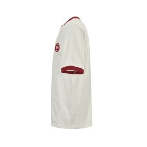 Alternative view of Gucci GG Logo Ringer T-Shirt White Red