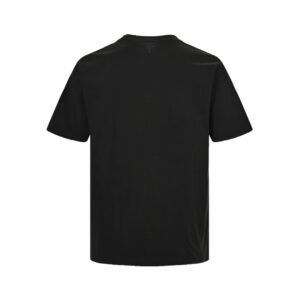 Alternative view of Givenchy White Logo Patch Black T-Shirt