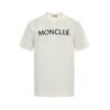 Moncler Logo White Cotton T-Shirt