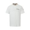 Moncler Crew Neck T-Shirt Logo In White