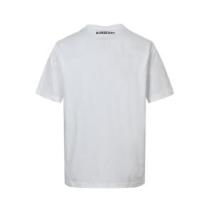 Alternative view of Burberry T-Shirt Check Logo Print White
