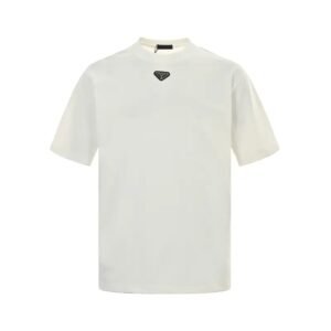 Alternative view of Prada Middle Logo 2-Piece Set In White/Blue
