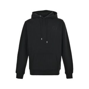 Dior CD Logo Hoodie in Black