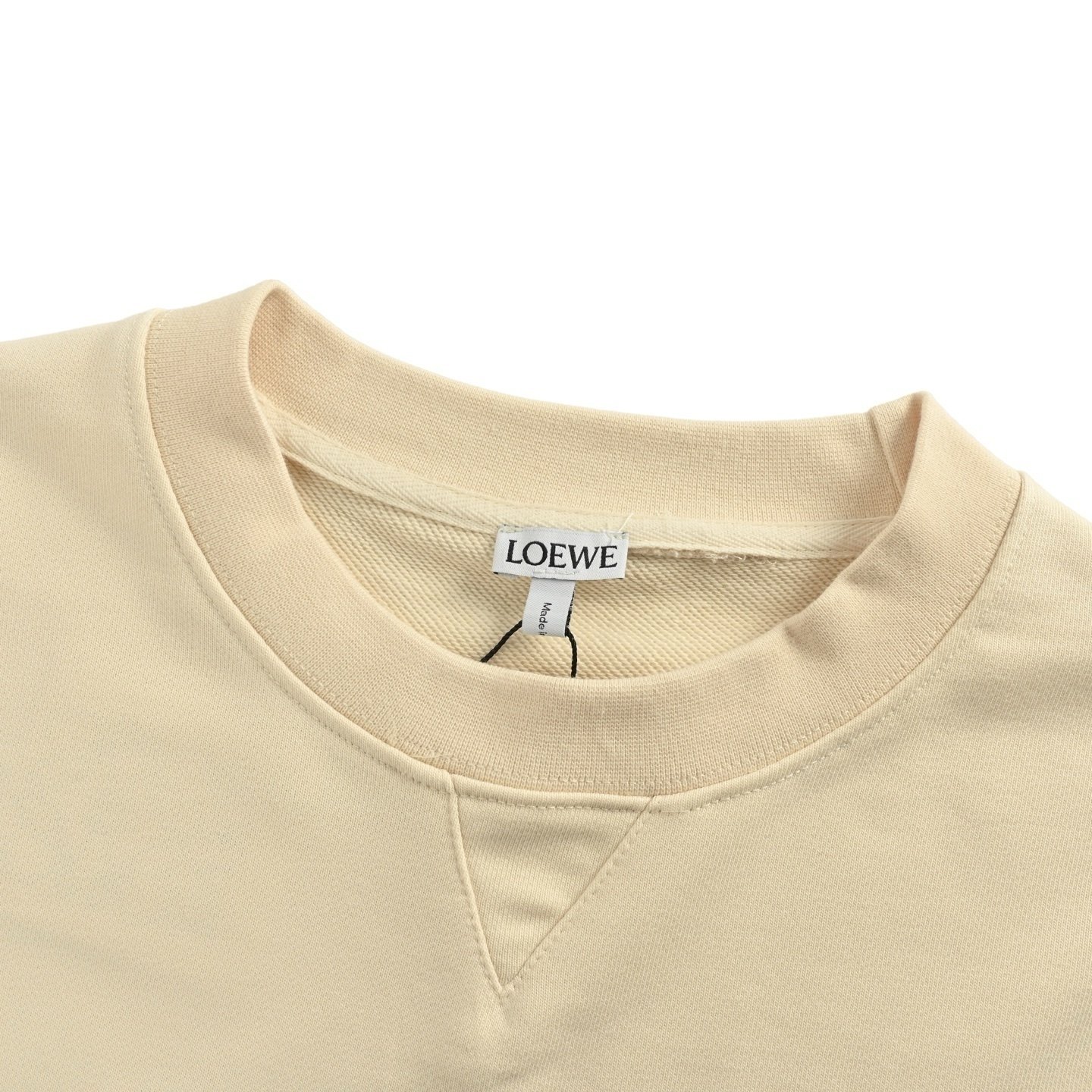 Loewe Anagram Crew Sweat Creta Beige - Afbeelding 4