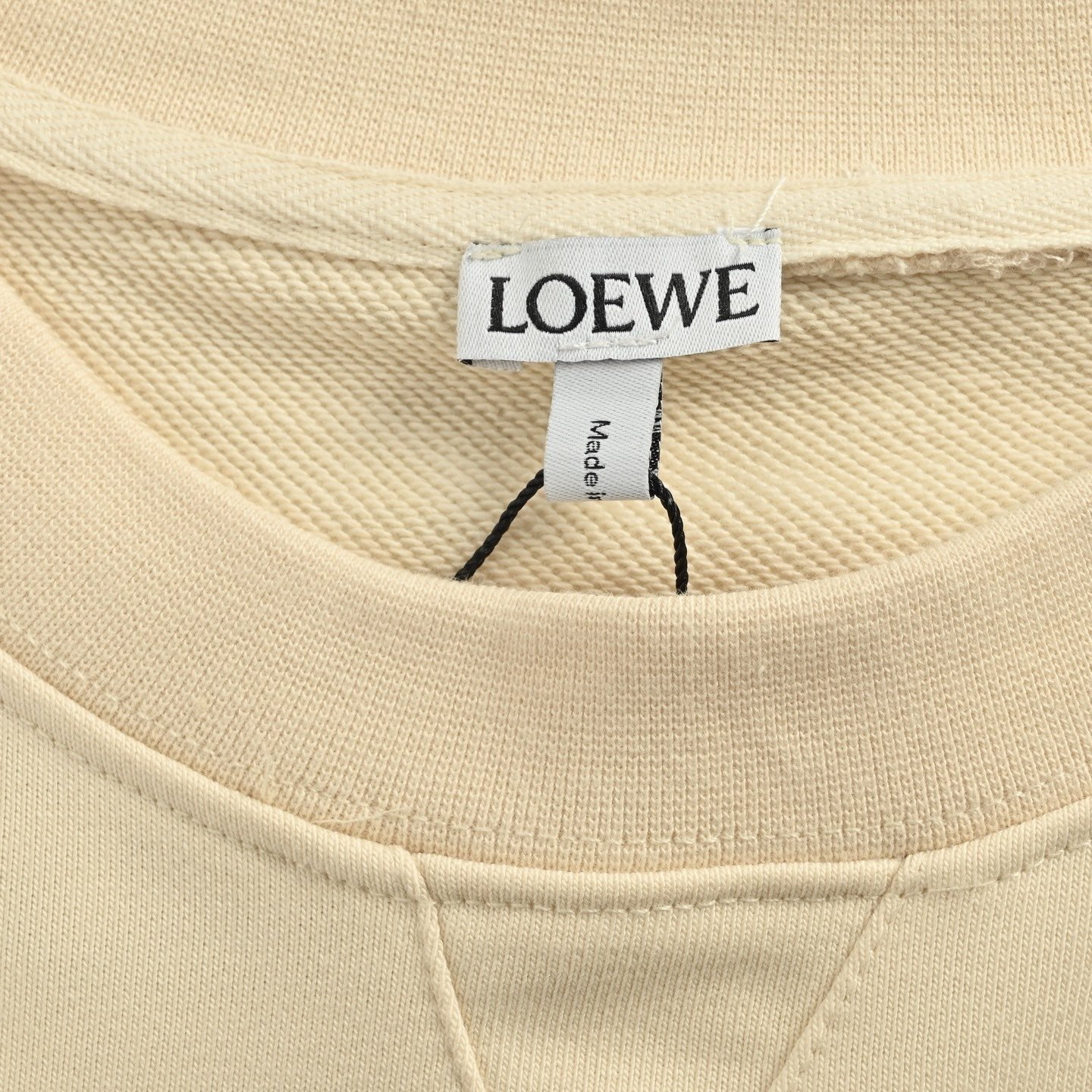 Loewe Anagram Crew Sweat Creta Beige - Afbeelding 5