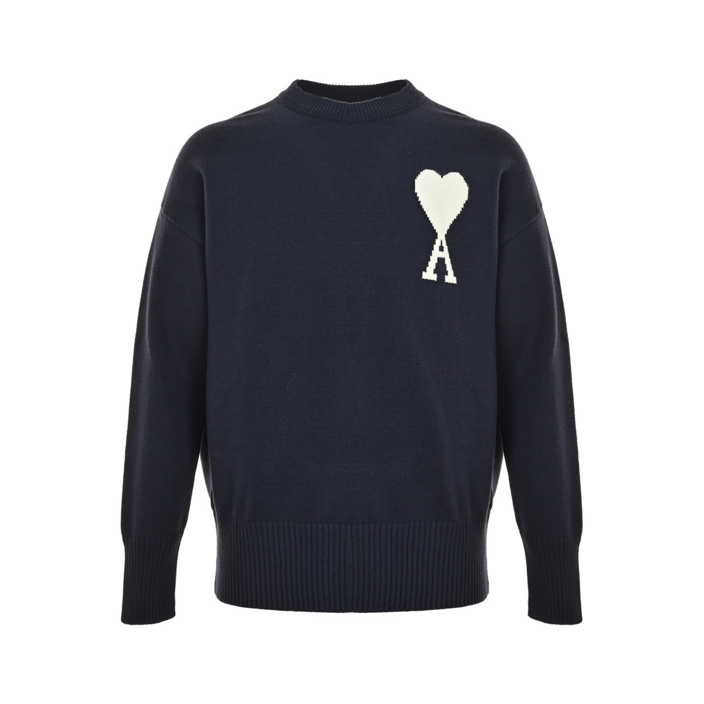 Ami De Paris Sweater Navy Blue/White