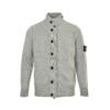 Stone Island Knitted Lambswool Zip Cardigan Grey