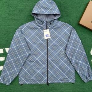 Alternative view of Burberry Light Blue Reversible Windbreaker