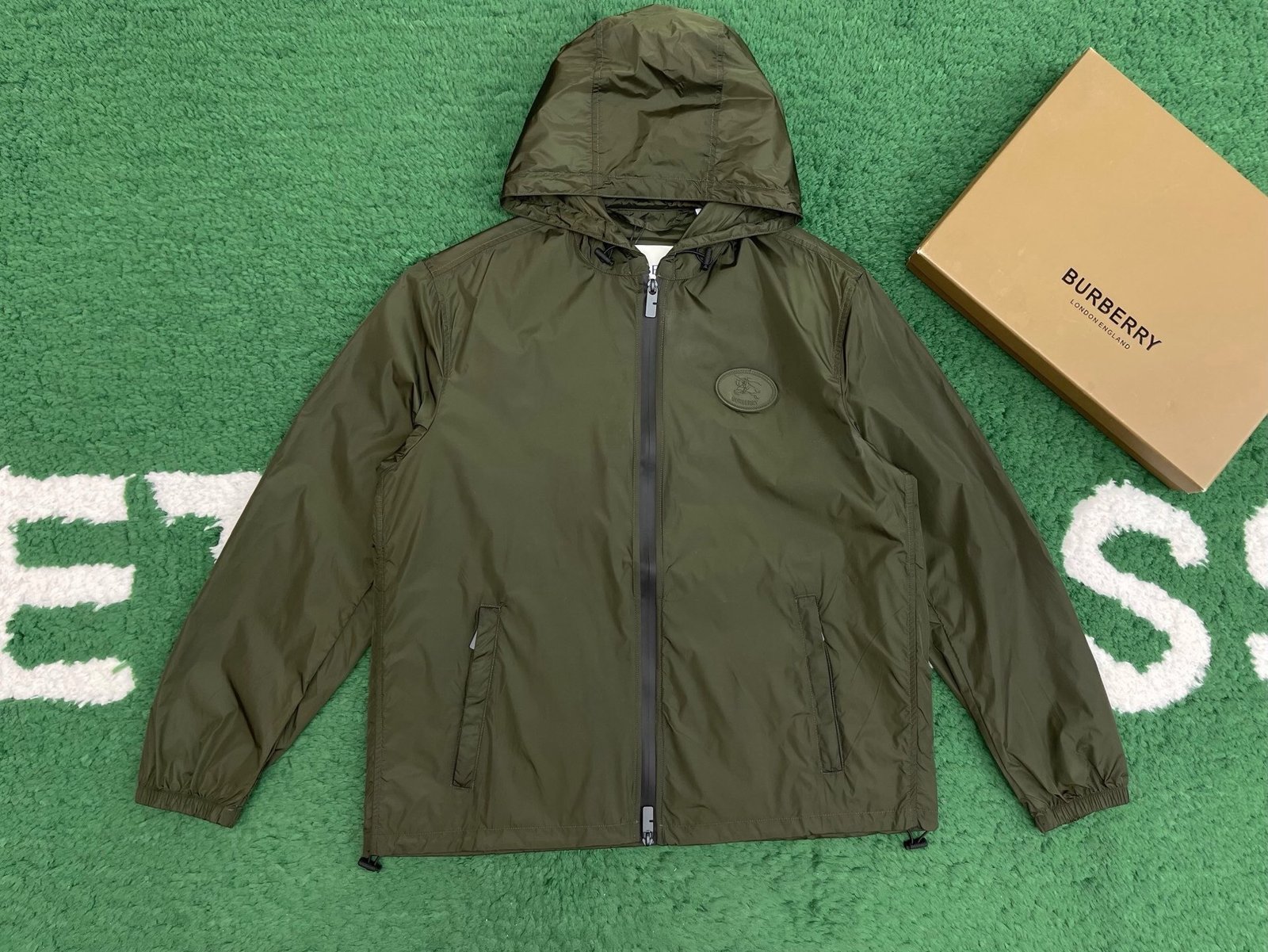Burberry Green Light Jacket Newport - Afbeelding 2