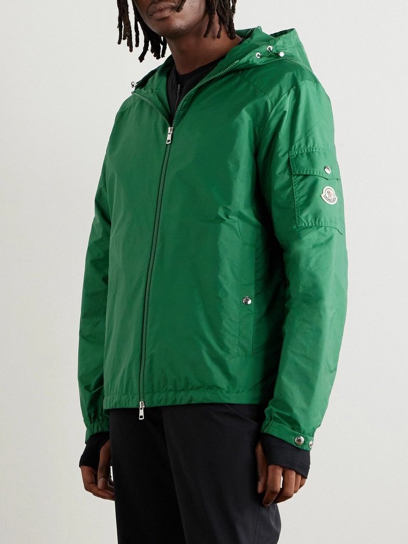 Moncler Etiache Jacket Logopatch In Green - Afbeelding 4