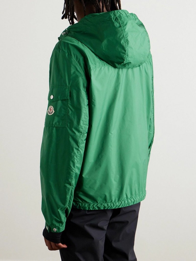 Moncler Etiache Jacket Logopatch In Green - Afbeelding 5