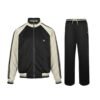 Celine Triomphe Black Cream Tracksuit