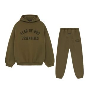 Fear Of God Essentials FW24 Olive Full Set