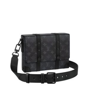 Louis Vuitton Trunk Messenger Bag Monogram Black